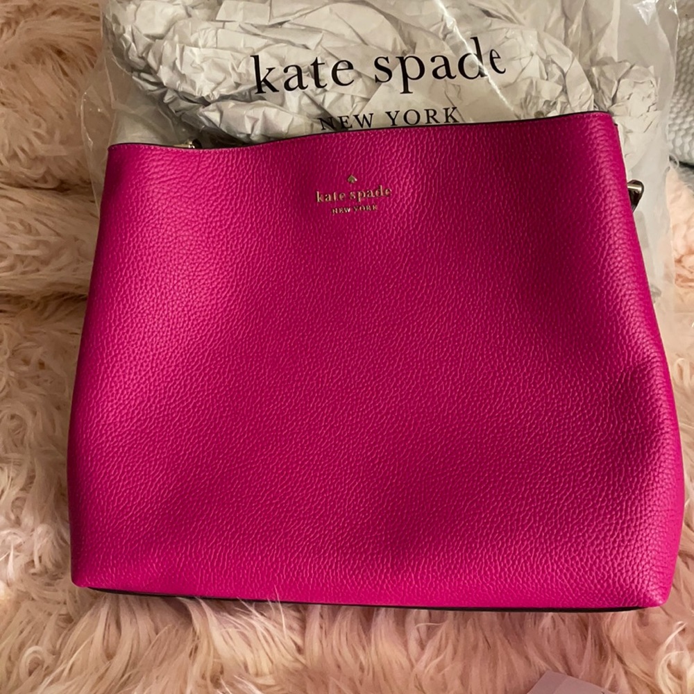 NWT Kate Spade Aubrey Chain Bag - Deep Magenta